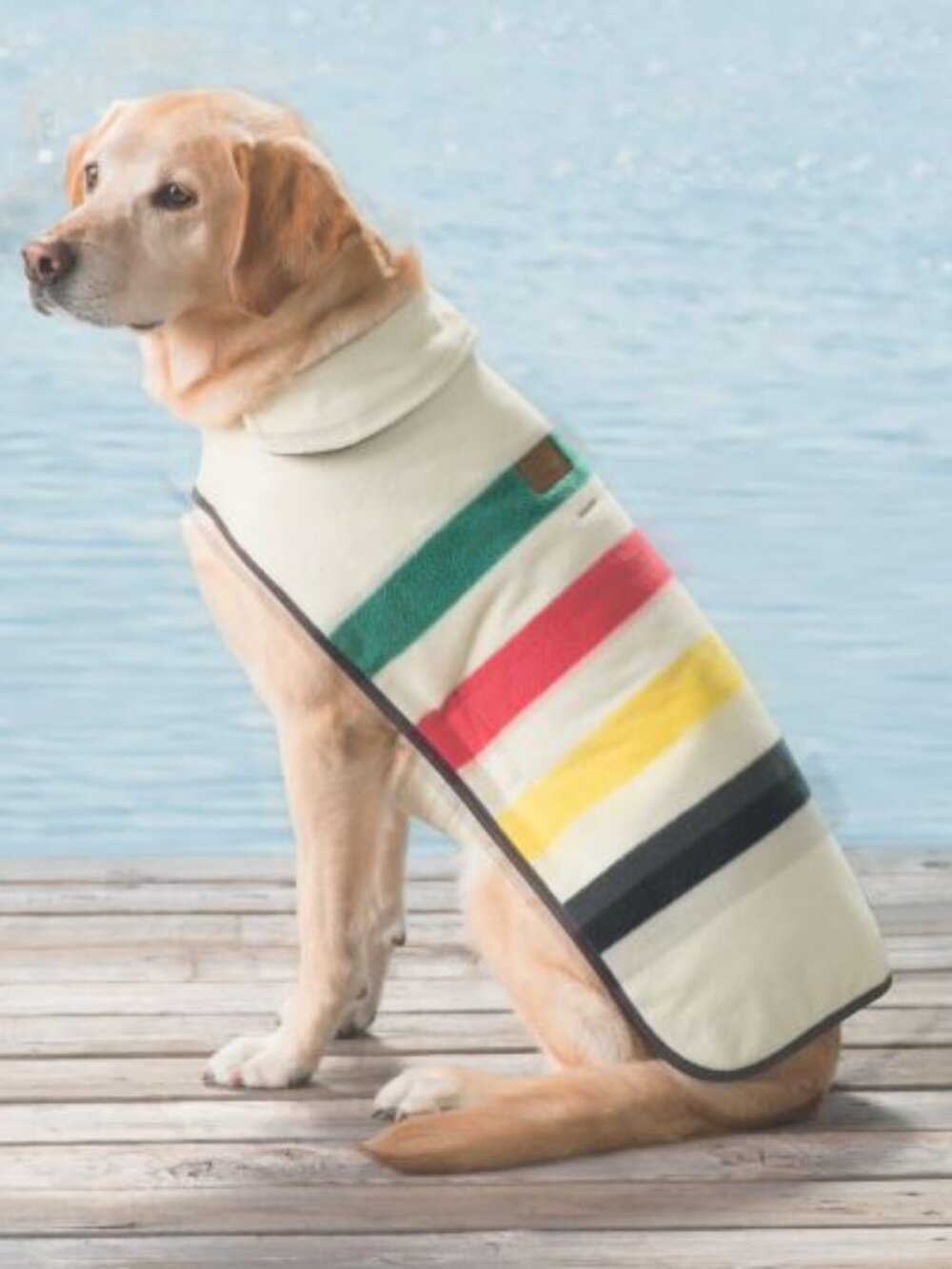 Pendleton Glacier National Parks Collection Dog Quilted Fleece Coat Sz - XL